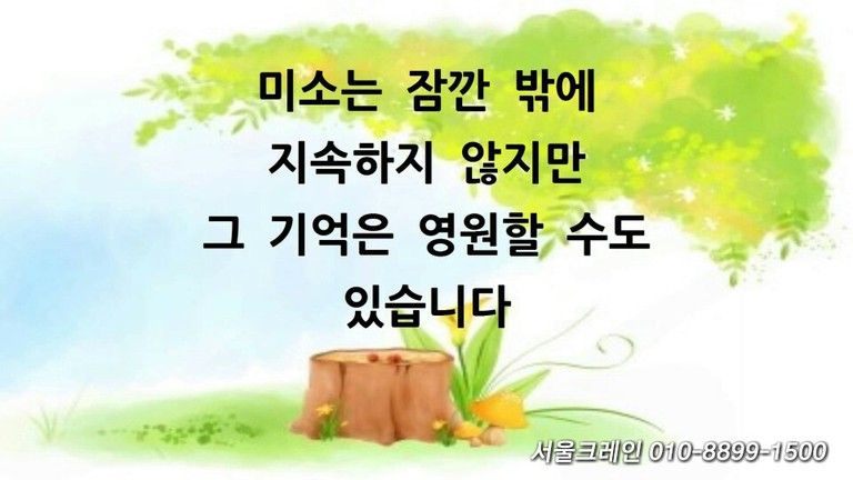 세상의 평화는 미소